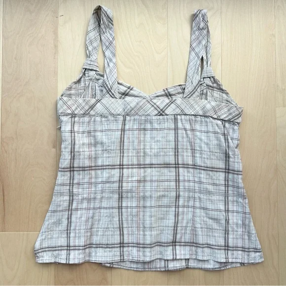 PLAID CAMI TOP - Picture 5 of 6